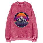 Retrowave Mountains - Vintage Sweatshirt