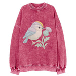 Firecrest Thistle Crown - Vintage Sweatshirt