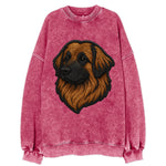 Leonberger - Contemporary lion-mane desi - Vintage Sweatshirt