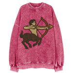Sagittarius Arrow  - Vintage Sweatshirt