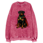 Rottweiler Strong Hero  - Vintage Sweatshirt