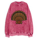 Turkey Feather  - Vintage Sweatshirt