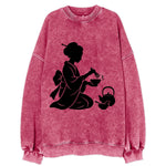 Geisha traditional tea ceremony - Vintage Sweatshirt