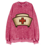 Nurse Cap  - Vintage Sweatshirt