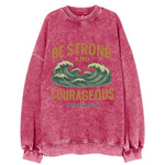 Joshua 1:9 Ocean - Vintage Sweatshirt