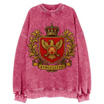 Kyrgyzstan Heritage Badge  - Vintage Sweatshirt