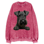 Kerry Blue Terrier  - Vintage Sweatshirt