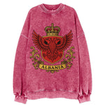 Albania Heritage Badge  - Vintage Sweatshirt