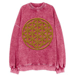 Flower of Life  - Vintage Sweatshirt