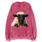 Sheep  - Vintage Sweatshirt