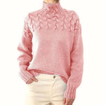 Elena | Warm Knitted Turtleneck Pullover