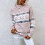 Melanie | Retro Icelandic Knit Sweater