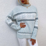 Melanie | Retro Icelandic Knit Sweater