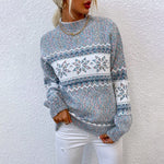 Melanie | Retro Icelandic Knit Sweater
