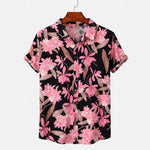Roberto Russo Floral Pattern Shirt with Short Sleeves
