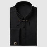 Roberto Russo Formal Shirt with French Cuffs