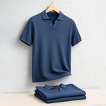 Roberto Russo Polo Shirt with Open Collar