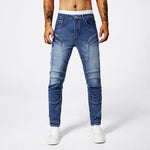 Roberto Russo Stretch Biker-Style Jeans