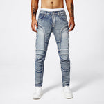 Roberto Russo Stretch Biker-Style Jeans