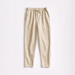 Roberto Russo Tapered Pants with Drawstring Waist