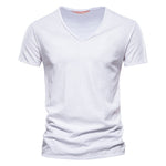 Roberto Russo V-Neck Cotton T-Shirt