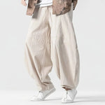 Roberto Russo Loose-Fit Cotton Harem Pants