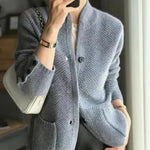 Talyra | Women���s Pure Cashmere Wool Jacket