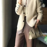 Talyra | Women���s Pure Cashmere Wool Jacket