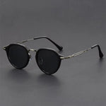 Isa Vintage Round Sunglasses