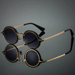Enzo Vintage Round Sunglasses