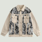 Hikari Floral Denim Jacket