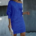 Clara – Sophisticated Textured Knit Dress