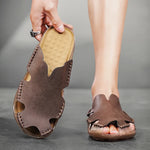 Bayford Leather Slides