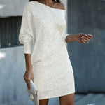 Clara – Sophisticated Textured Knit Dress