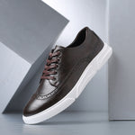 Adri��n Brogue Detail Sneakers