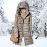 Feathra™ - Lightweight Padded Down Jacket Warm Elegant and Ultimate Comfort
