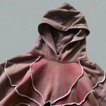 Harajuku Spider Patchwork Hoodie