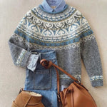 Luxe™ | Stylish Vintage Knit Sweater