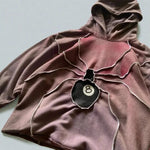 Harajuku Spider Patchwork Hoodie