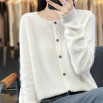 ELEANOR��� - Soft Button-Up Cardigan
