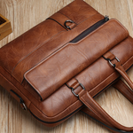 Business Leather Hand Bag
