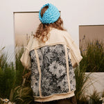 Hikari Floral Denim Jacket