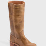 PIPPA | WOMEN'S LEATHER KNEE-HIGH BOOTS WITH HEELS