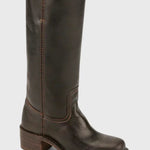 PIPPA | WOMEN'S LEATHER KNEE-HIGH BOOTS WITH HEELS