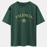 Valencia Print Drop Shoulder Oversize T-Shirt