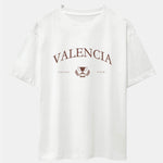 Valencia Print Drop Shoulder Oversize T-Shirt