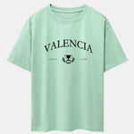Valencia Print Drop Shoulder Oversize T-Shirt