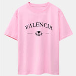 Valencia Print Drop Shoulder Oversize T-Shirt
