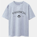 Valencia Print Drop Shoulder Oversize T-Shirt