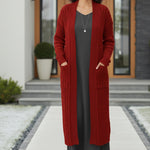 V Neck Slit Hem Sweatshirt Dress